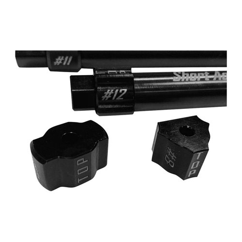 Les têtes de clé d'action modulaires SAC, en acier allié 4140, garantissent un couple précis et protègent ton action, tout en étant rapides et sans outils.