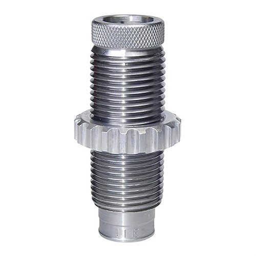 Le Lee Factory Crimp Die assure un maintien ferme des balles, améliore la précision et réduit la variation de vitesse, même sans crimp groove.