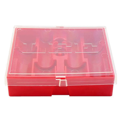 La DIE STORAGE BOX de LEE PRECISION est parfaite pour organiser tes dies, offrant une protection optimale et un accès facile pour tes séances de rechargement.