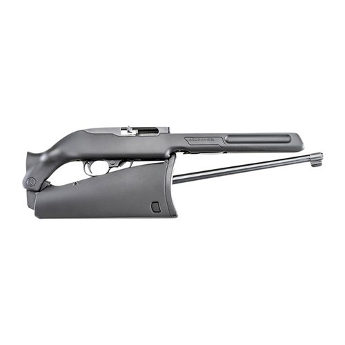 Le stock Archangel QBD pour Ruger 10/22 permet un démontage rapide, avec un système de clamp en acier, rangement intégré et construction en polymère renforcé.