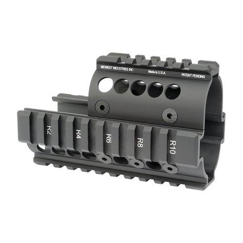 Le Mini Draco Handguard de Midwest Industries s'installe en quelques minutes sans outils spéciaux, léger, robuste et fabriqué en aluminium 6061 pour une durabilité maximale.