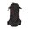 Sac APPARITION noir/noir diamant avec surpiqûres rouges