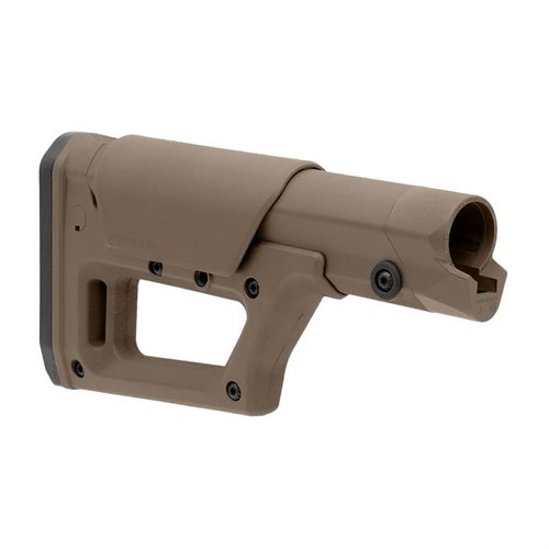 Le Magpul PRS Lite est un stock léger et ajustable, 10 oz plus léger que le GEN3, offrant confort et flexibilité pour ton AR-15 ou AR .308.
