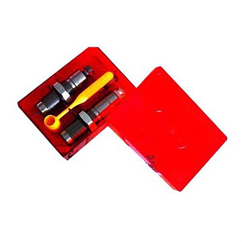 Ce jeu de 2 dies .223 WSSM comprend un die de redimensionnement complet et un die de chargement, idéal pour un rechargement précis et efficace.