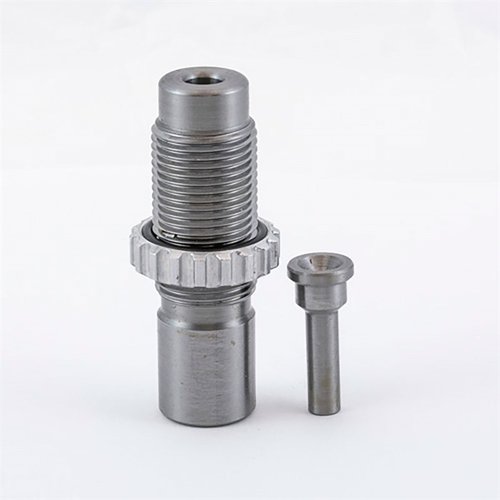 Le kit de mise à taille de balles Lee est rapide et facile, s'adaptant à toutes les presses à recharger à simple étage, sans besoin de poinçons spéciaux.