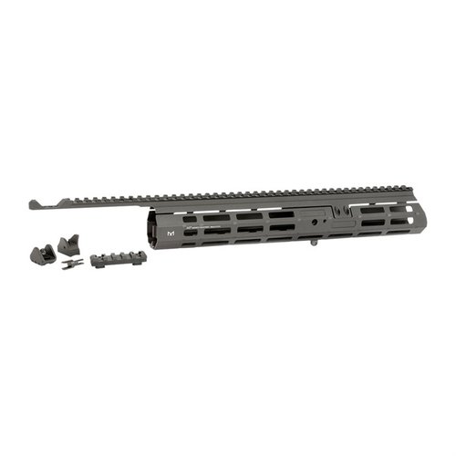 Le HENRY 45-70 HANDGUARD SIGHT SYSTEM de MIDWEST INDUSTRIES offre une installation facile, une durabilité accrue et une précision améliorée pour tes tirs.