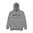 GO BANG PARTS sweat à capuche 3XL gris chiné