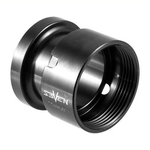 Le AR-15 KMR Barrel Nut en titane de grade 5 est léger (26g), conçu pour un montage facile sur les rails BCM Gunfighter KMR & Alpha, avec garantie à vie.