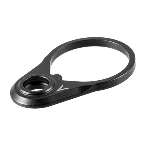 L'AR-15 QD Endplate en titane est 50% plus léger qu'un modèle en acier, avec une finition titane brut ou Ionbond noir et une garantie à vie.