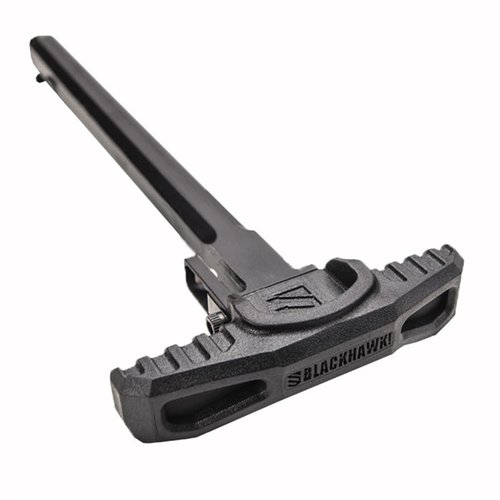 Le Blackhawk No-Latch Ambidextrous Charging Handle te permet de recharger rapidement ton AR-15 sans latch, avec un levier en polymère surdimensionné pour un contrôle optimal.