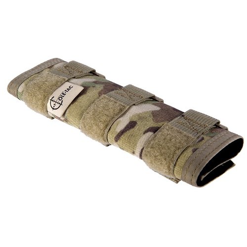 Le Cole-Tac Metal Python Suppressor Cover protège ton silencieux, évite les brûlures et réduit le mirage grâce à ses sangles BOA innovantes et sa doublure résistante à la chaleur.