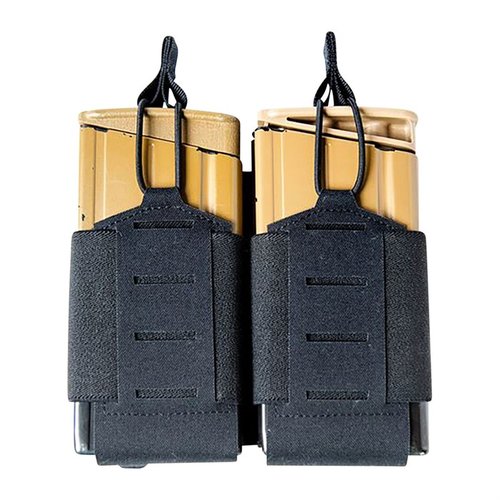 Le pouch Blackhawk Foundation Series 7.62 est durable, léger et s'adapte parfaitement aux chargeurs SR25/AR10, avec un cordon ajustable pour un accès rapide.