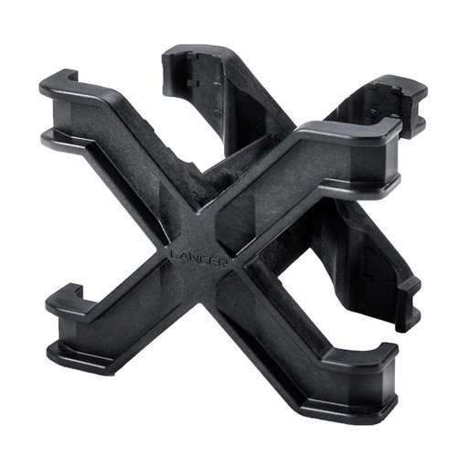 Le coupler MPX® de Lancer Systems te permet de fixer deux chargeurs côte à côte, offrant un accès rapide à tes recharges tout en voyant les indicateurs de munitions.