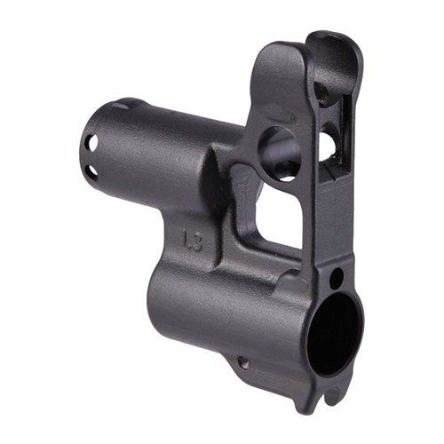 Le Gas Block Combo GBC-13 de JMAC Customs est parfait pour alléger ton arme, avec un trou de détente, un support de nettoyage et une installation facile.