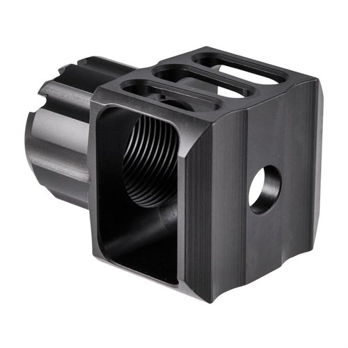 Le frein de bouche Loud And Flashy 24mm réduit le recul et la montée du canon tout en amplifiant le son et l'éclat, parfait pour tes sessions de tir!