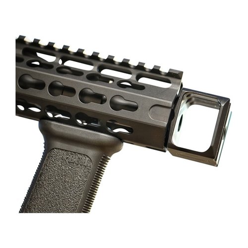 Le frein de bouche Loud And Flashy 1/2x28 réduit le recul et la montée du canon tout en amplifiant le son et le flash, parfait pour un look audacieux!