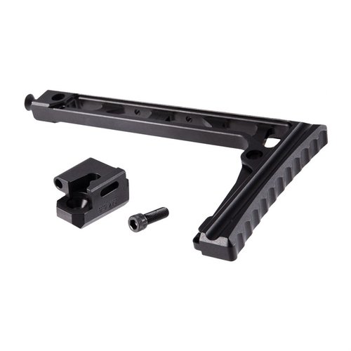 Le Skeleton Stock de 8 pouces de JMAC Customs est léger, en aluminium anodisé, avec 2x QD Sling Sockets et compatible avec les mécanismes SIG.