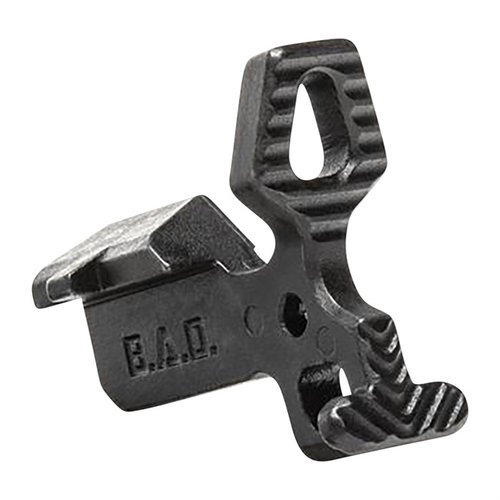 Améliore ton rechargement avec le BAD EBC, un bolt catch léger et ergonomique, compatible avec AR308, offrant un contrôle supérieur et une installation facile.