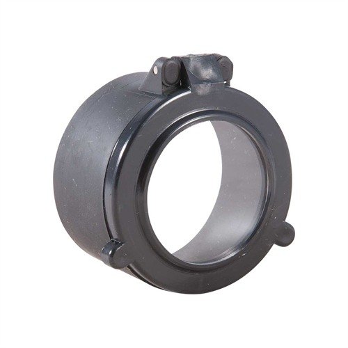 Les couvercles de lentilles BLIZZARD s'ouvrent facilement, te permettant de viser rapidement. Les lentilles en polymère résistent aux impacts et gardent ta lunette sèche.