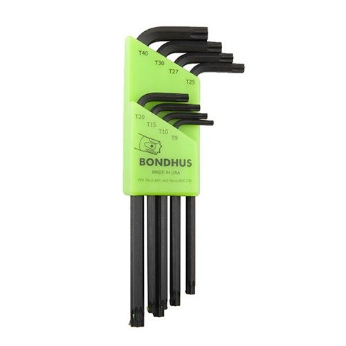Les PROHOLD STAR TIP L-WRENCHES de BONDHUS s'adaptent à toutes les vis Star et TORX, maintiennent la vis fermement et sont usinées avec précision pour un usage facile.