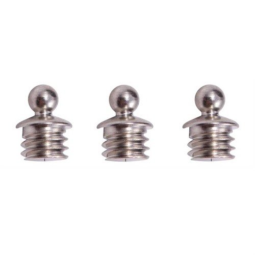 Les SIGHT BEADS en laiton argenté offrent un positionnement précis grâce à leur base en acier, augmentant la surface et la résistance pour une visée optimale.