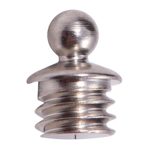 Le SIGHT BEADS en laiton argenté offre un montage robuste sur une base en acier, garantissant un indexage précis et une surface accrue pour une meilleure visée.