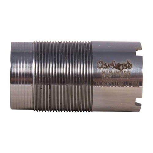 Les tubes de choke en acier inoxydable de Carlson's sont parfaits pour les fusils à canon Win-Choke, compatibles avec les charges magnum et acier.