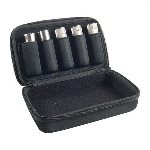Le CHOKE TUBE CARRY CASE de CARLSONS protège tes choke tubes avec son extérieur en mousse EVA, léger et résistant aux rayures, idéal pour le transport.