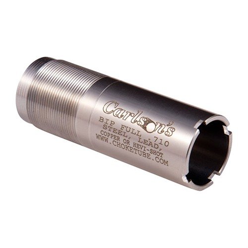 Les tubes de choke Invector Plus de Carlson's en acier inoxydable non rouillant offrent une performance fiable avec des charges magnum et acier pour ton fusil.