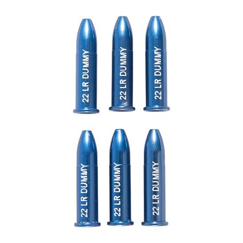 Les RIMFIRE DUMMY ROUNDS d'A-ZOOM te permettent de tester en toute sécurité le fonctionnement de ton arme sans risque d'accident grâce à leur fabrication précise.