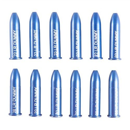 Les RIMFIRE DUMMY ROUNDS d'A-ZOOM te permettent de tester la fonction des armes en toute sécurité, sans risque de décharge accidentelle.