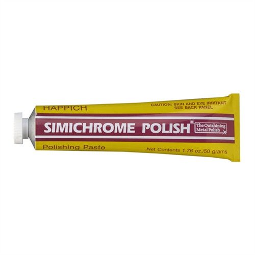 Le polish Simichrome nettoie et fait briller le laiton, le chrome, l'or, l'argent, l'aluminium, le verre et le plastique, en un clin d'œil!