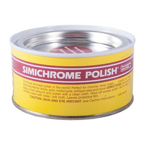 Le Simichrome Polish nettoie et polit le laiton, le chrome, l'or, l'argent, l'aluminium, le verre et le plastique rapidement et efficacement, garanti satisfait ou remboursé!