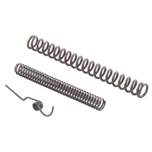 Améliore ton tir avec le C&S Browning Hi-Power Trigger Pull Reduction Spring Kit : réduction de poids de tir de 2½ lbs pour une détente légère et précise.