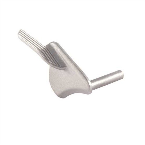 Le 1911 HIGH GRIP THUMB SAFETY offre un maintien confortable avec un pad de pouce courbé, idéal pour les applications tactiques sans accrochage.