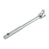 BROWNELLS FLEX-HEAD DRIVE HANDLE, 10-1/2"L, 1/2" SQUARE DRIVE, CHROME