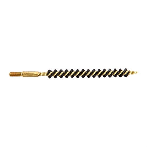 .17 et .20 Caliber Bore Brush avec des poils en bronze ou nylon, conçus pour ne pas rayer. Parfait pour tes armes à air et tes carabines. Longueur de 2,5