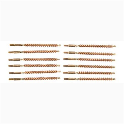 .17 et .20 Caliber Bore Brush de Dewey, avec des poils en bronze ou nylon, solides et anti-rayures, parfaits pour tes armes à air et rimfire.