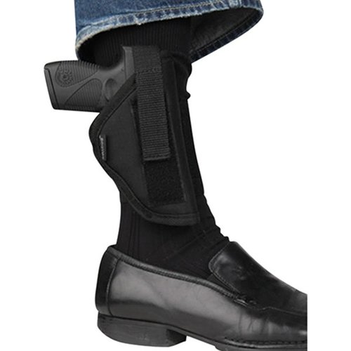 Le Bulldog RH Black Ankle Holster est idéal pour un port discret, offrant confort et sécurité pour ton arme de poing de 2 à 2,5 pouces. Pratique et fiable!