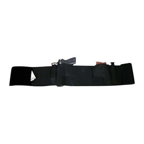 Le Bulldog SM Deluxe Belly Band Holster 32 in Waist offre confort et discrétion, idéal pour un accès rapide à ton arme tout en restant à l'abri des regards.