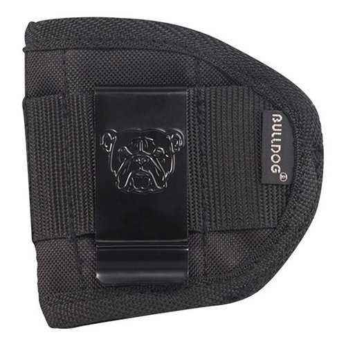 Le Bulldog Black Small Inside Pants Holster est idéal pour un port discret, offrant confort et sécurité pour ton arme, tout en étant facile à utiliser.