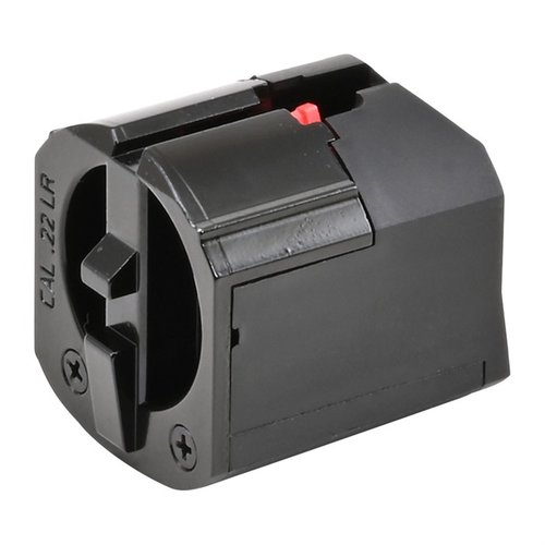 Le chargeur rotatif Savage Arms A22-B22 22lr 10rd te permet de tirer rapidement et efficacement, idéal pour le tir de loisir et la précision.