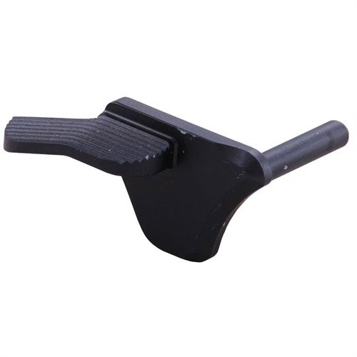 La sécurité de pouce EGW est en acier massif, avec un pad surdimensionné pour un contact rapide et positif, assurant une manipulation facile et sécurisée.