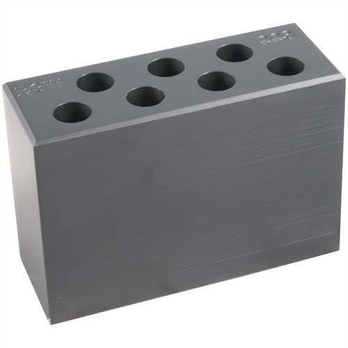 Les 7-HOLE CHAMBER CHECKERS d'EGW en aluminium 6061 T6 te permettent de vérifier tes munitions pour éviter les problèmes de chargement et de fonctionnement.