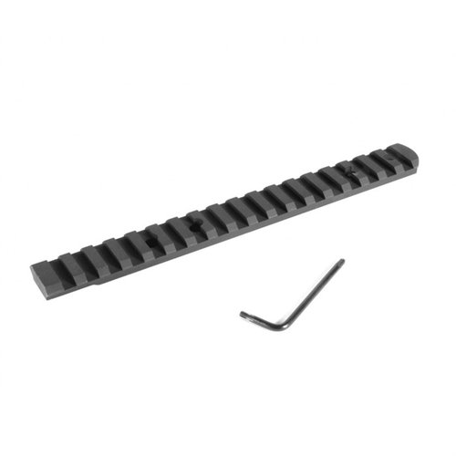 Les bases de scope EGW Tikka T3 sont en aluminium extrudé, compatibles Picatinny, légères et robustes, offrant un montage facile et une précision accrue.