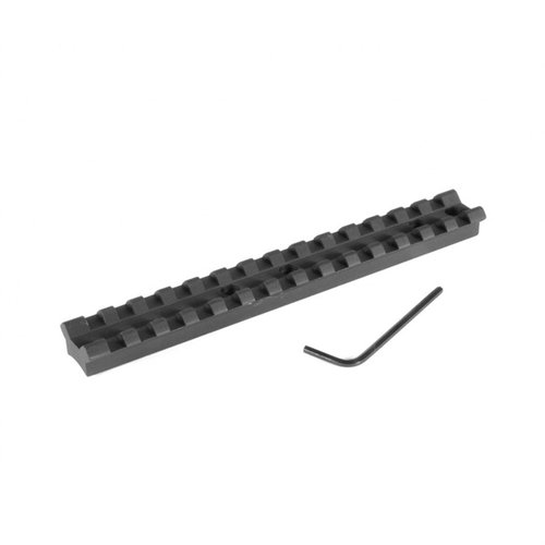 Ajoute une base Picatinny à ta Benelli Super Nova sans percer ! Légère, en aluminium 6061 T6, elle offre flexibilité et rapidité pour le montage de ta lunette.