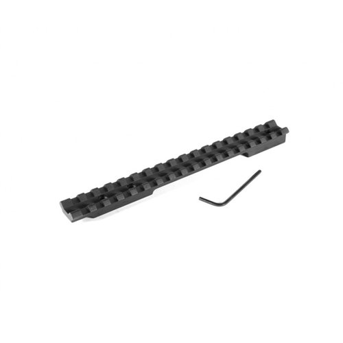 Les bases de lunette EGW Browning BBR Long Action offrent une rail Picatinny en aluminium léger, facile à installer, pour un réglage rapide de la position de la lunette.