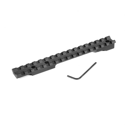 Les bases de lunette EGW pour Mauser suédois sont légères, en aluminium 6061 T6, compatibles Picatinny/Weaver et offrent un ajustement rapide de la distance d'œil.