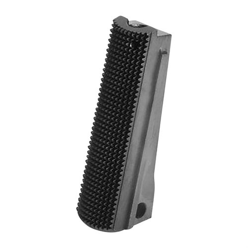 Le Mainspring Housing EGW en acier bar stock est parfait pour les 1911, offrant une traction optimale grâce à son checkering et remplaçant les housses en plastique.