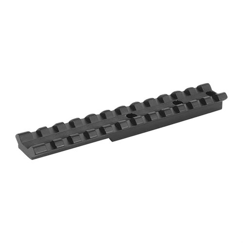 Le montage Picatinny HENRY SINGLE SHOT H015 en aluminium 6061 T6 est léger, durable et s'installe facilement avec le matériel inclus, idéal pour ta lunette.